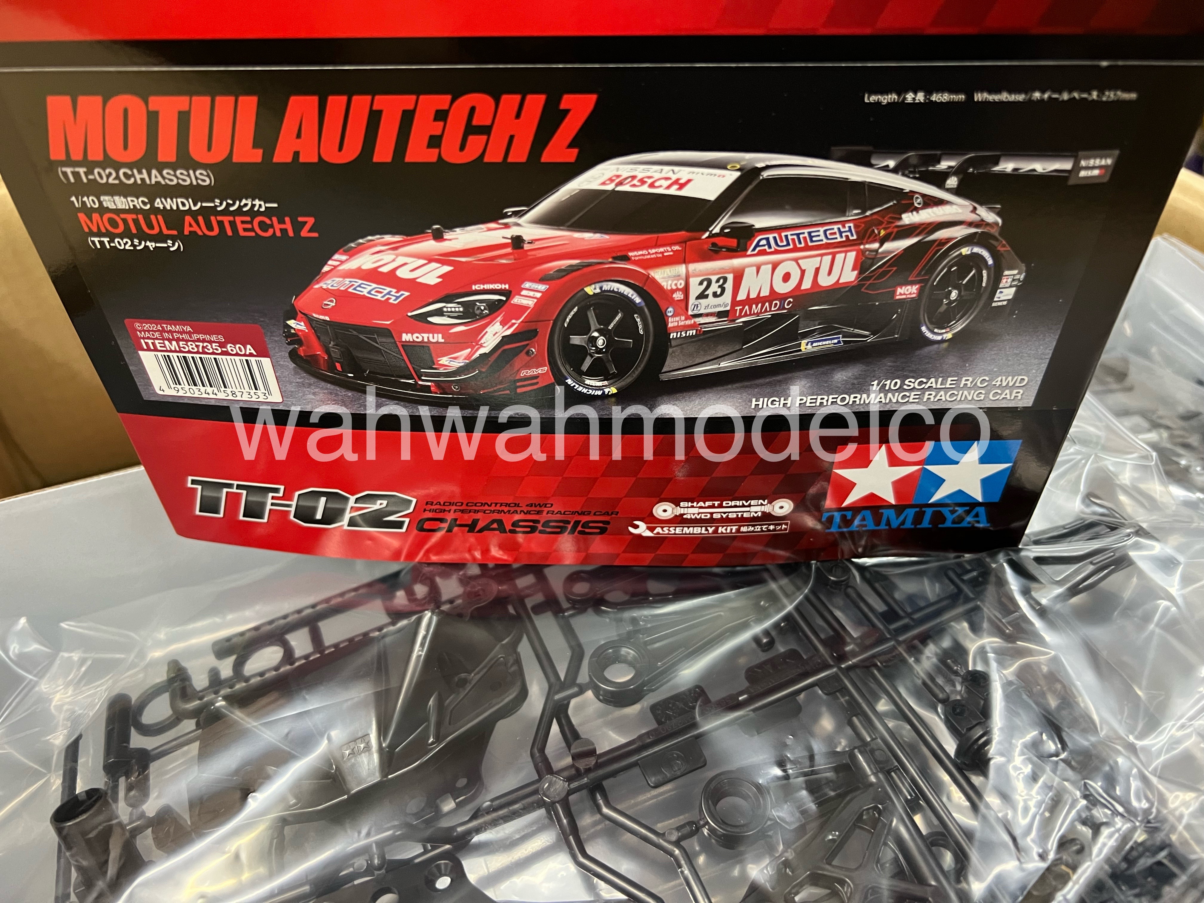 タミヤ　TT-02シャーシ　NISSAN GT-Rボディ付き タミヤ 1/10 電動RCカーシリーズ No.604 NISSAN スカイライン GT