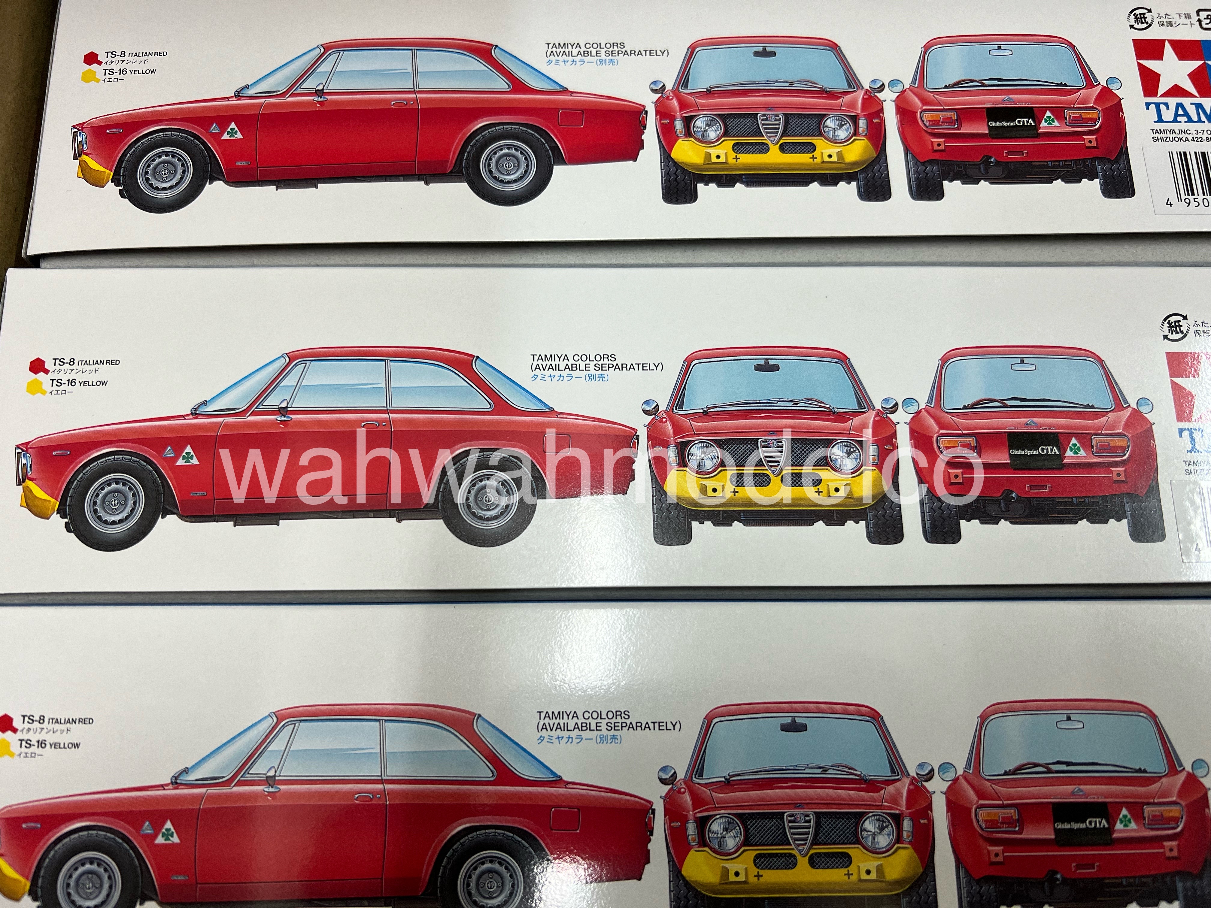 Tamiya 24188 1/24 Scale Model Sports Car Kit Alfa Romeo Giulia