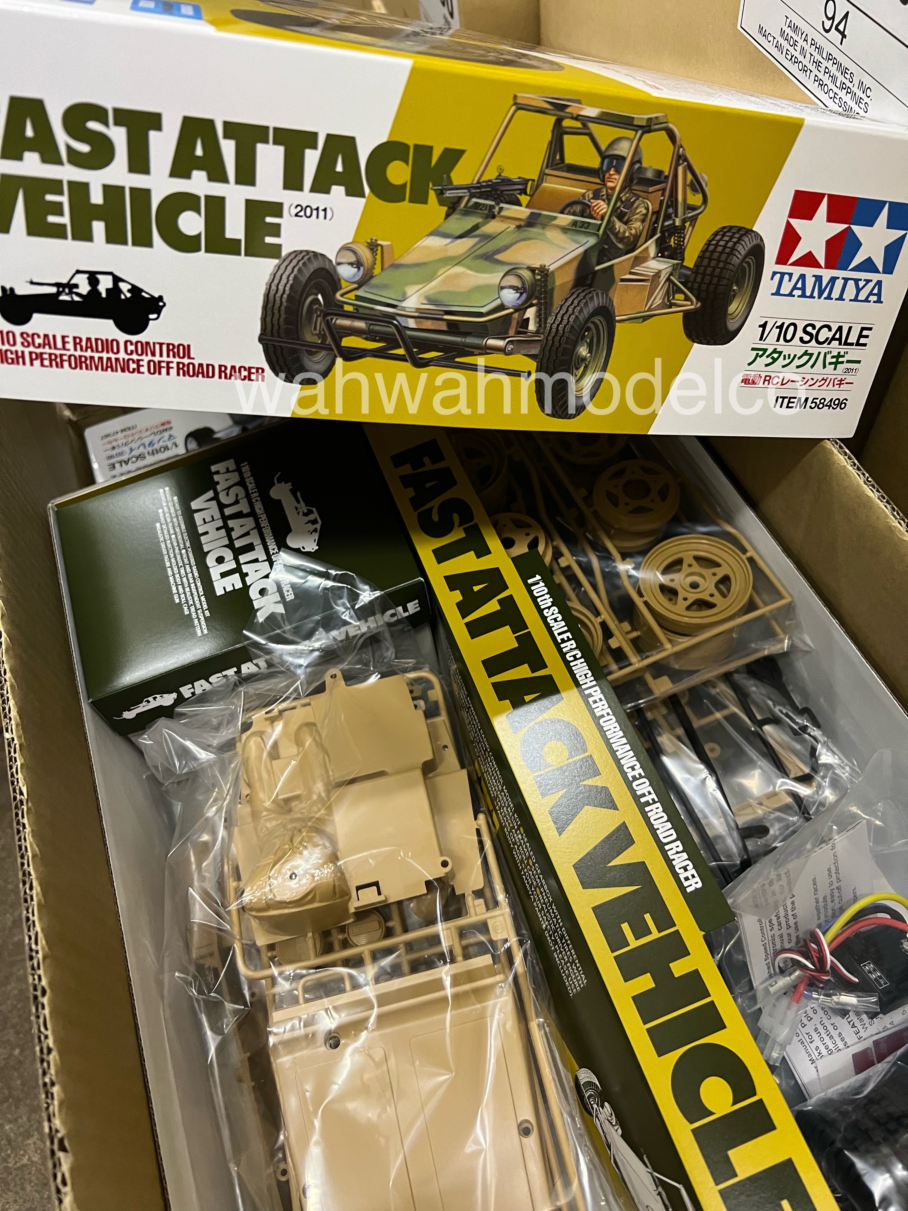 Tamiya 1/10 RC Fast Attack Vehicle (2011) #58496 FAV Chassis Off Road